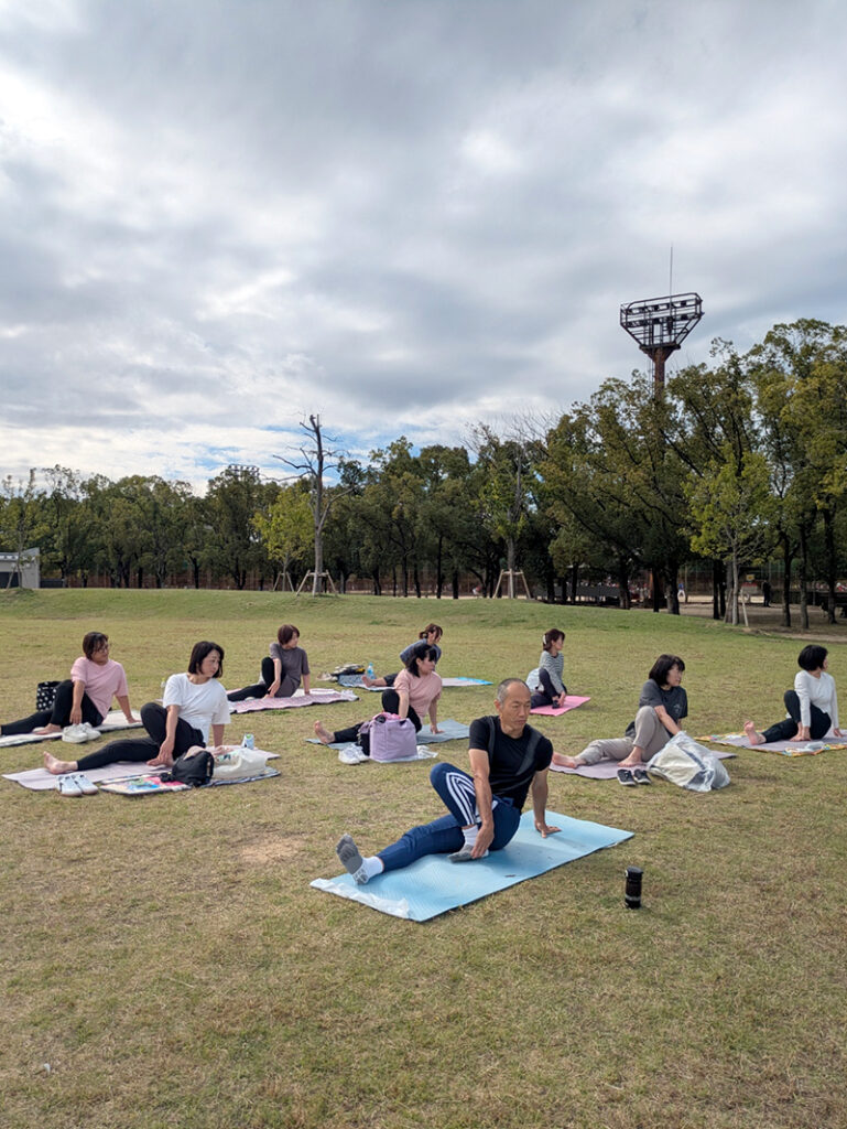 パークヨガ 長居公園